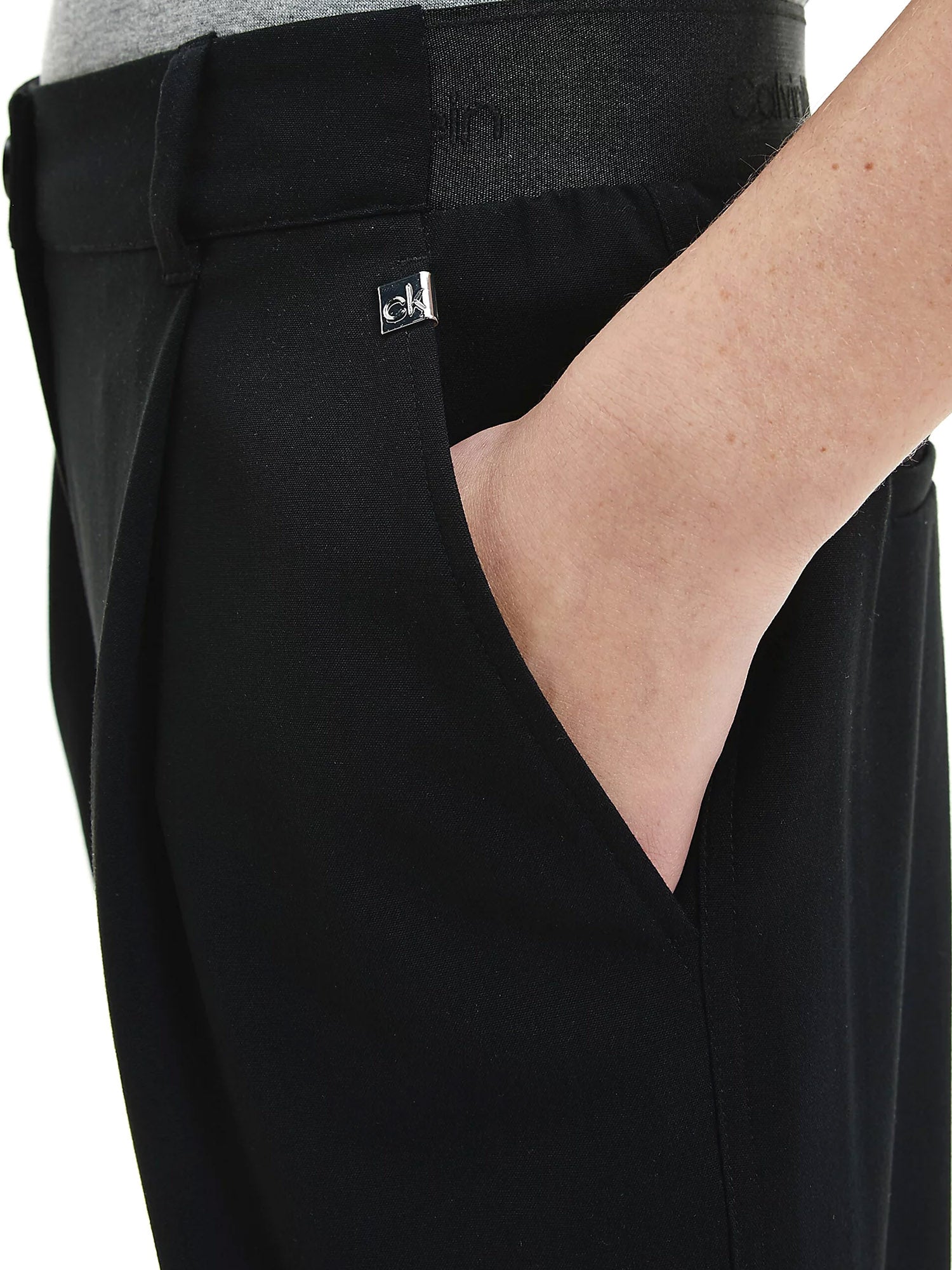 Pantaloni Nero Calvin Klein
