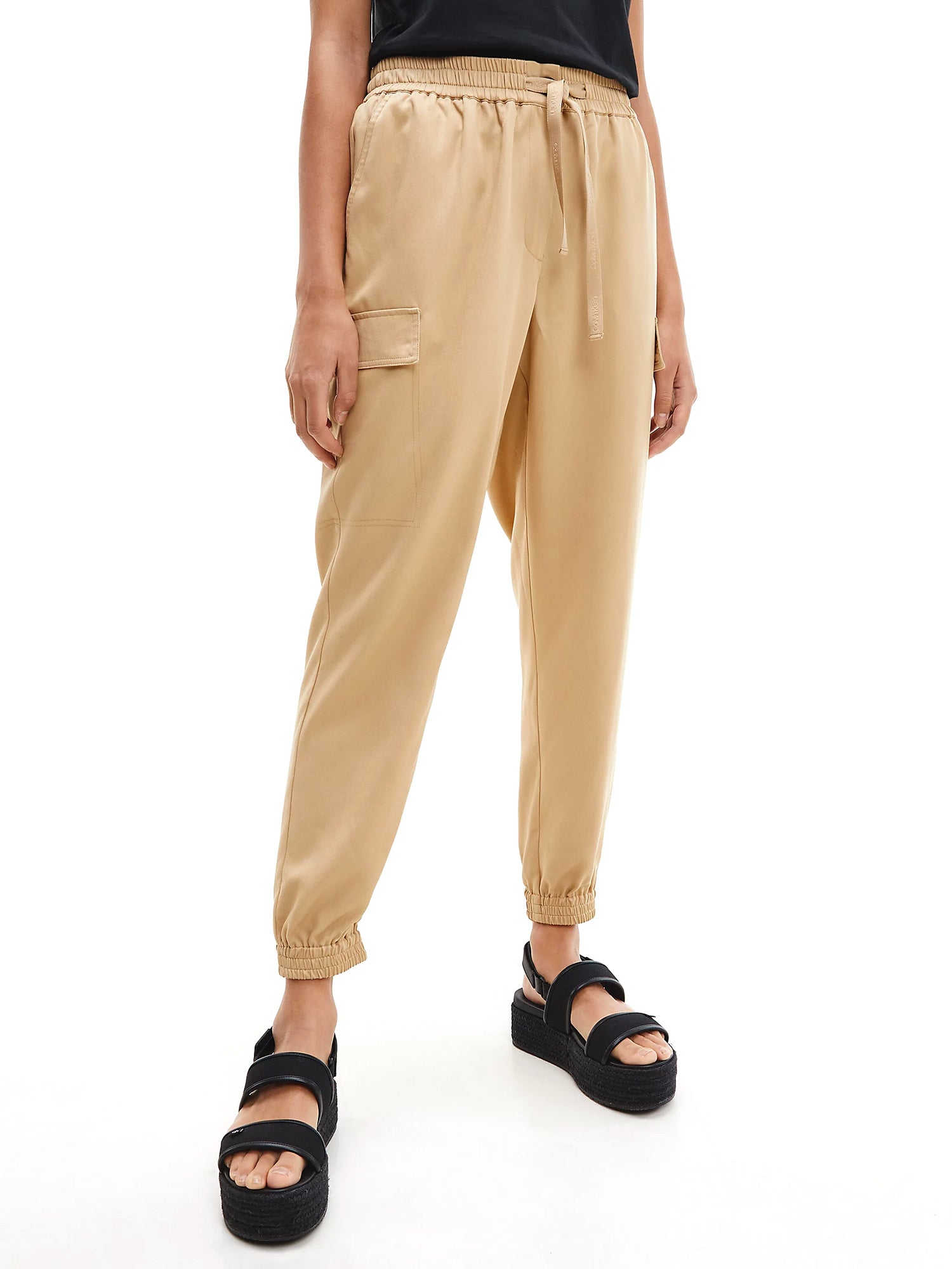 Pantaloni Beige Calvin Klein