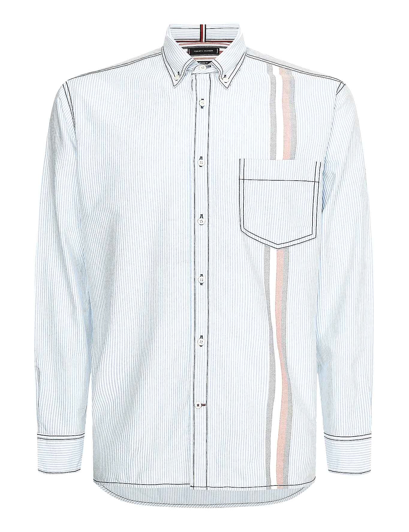 Camicie Blu Tommy Hilfiger