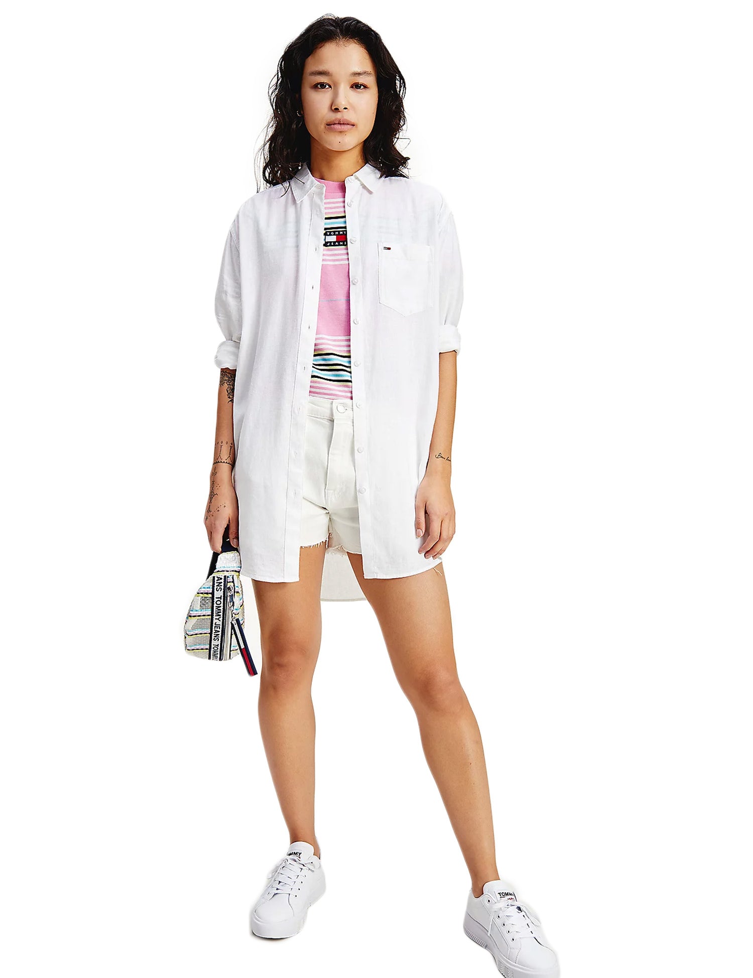 Camicie Bianco Tommy Jeans