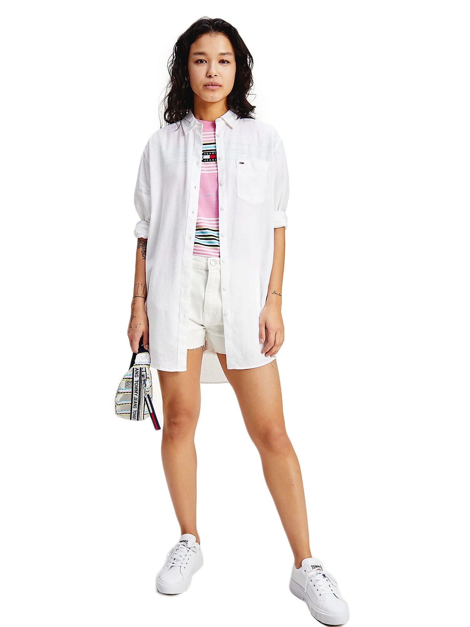 Camicie Bianco Tommy Jeans