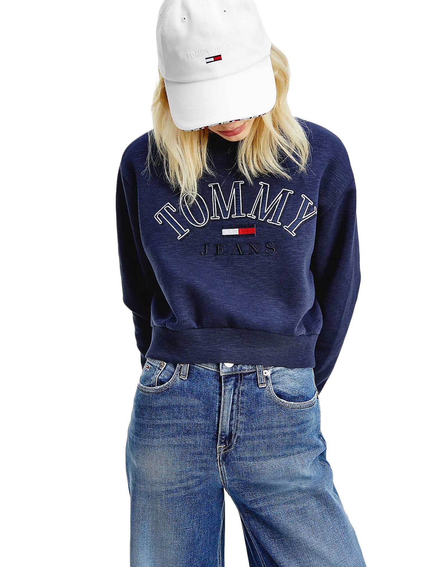 Felpe Blu Tommy Jeans