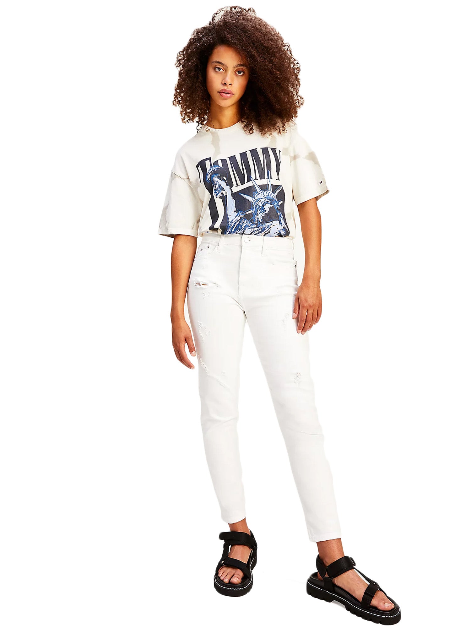 T-shirt Bianco Tommy Jeans