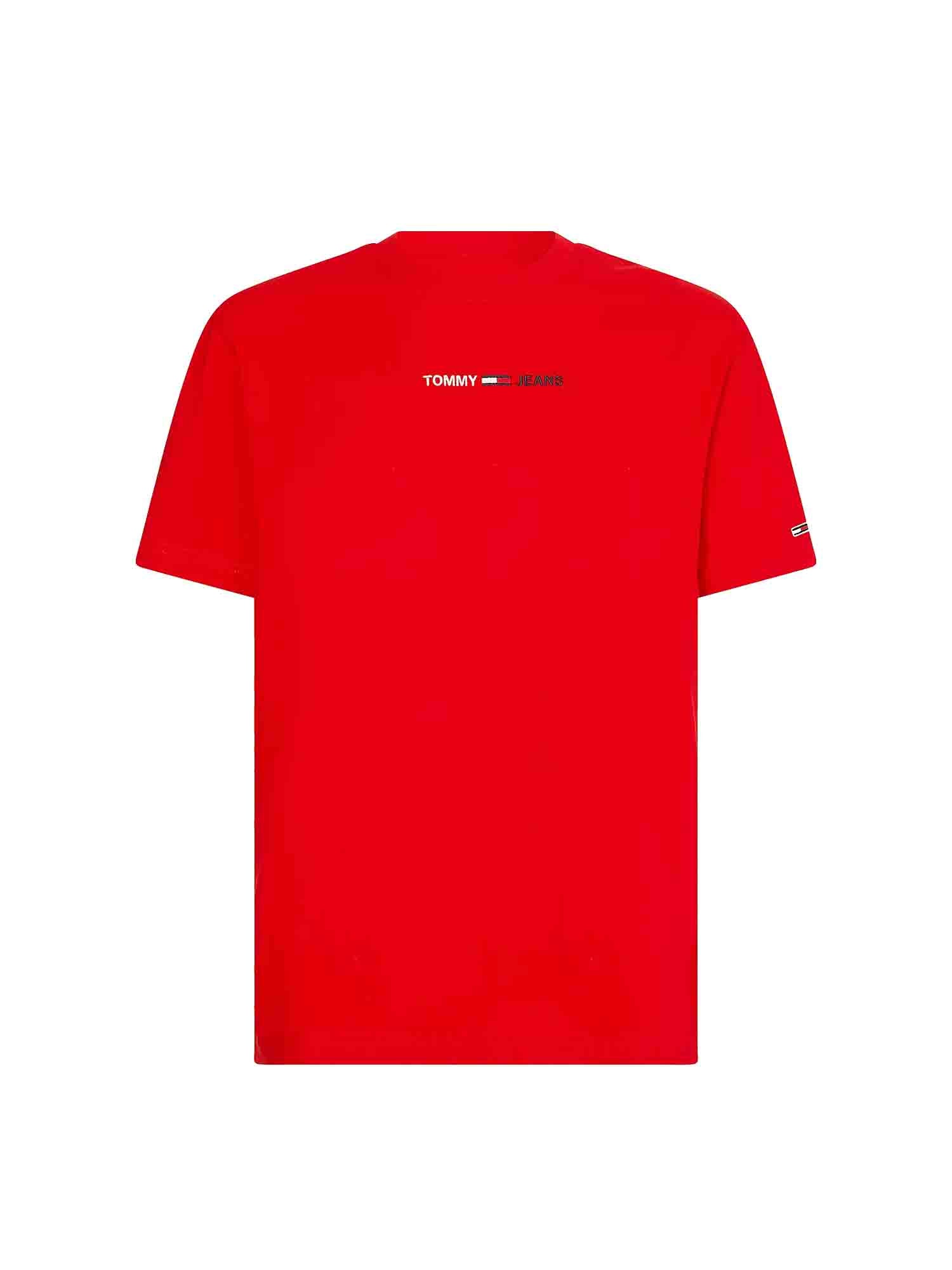 T-shirt Rosso Tommy Jeans