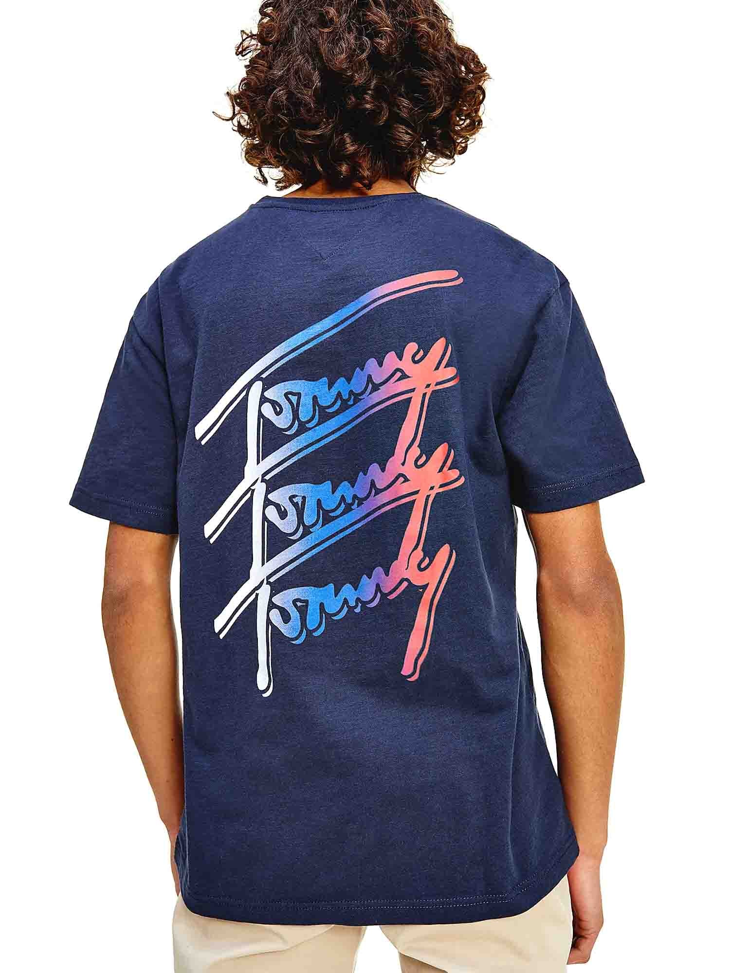 T-shirt Blu Tommy Jeans