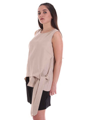 Canotte Beige Cafenoir