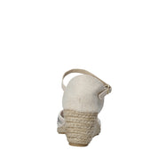 Sandali zeppa Beige Cafenoir