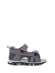 Sandali con strappi Grigio Lumberjack