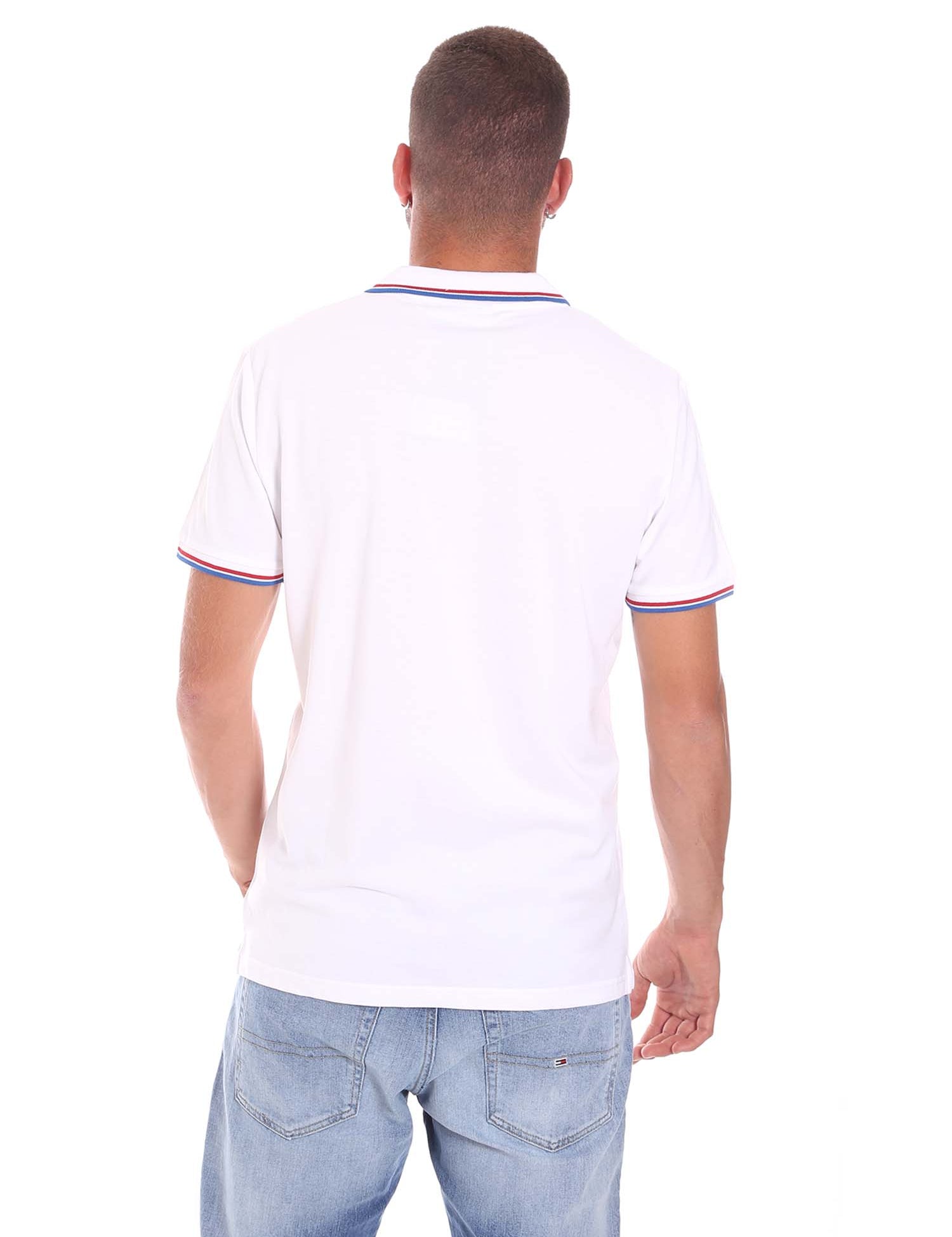 Polo Bianco Lumberjack