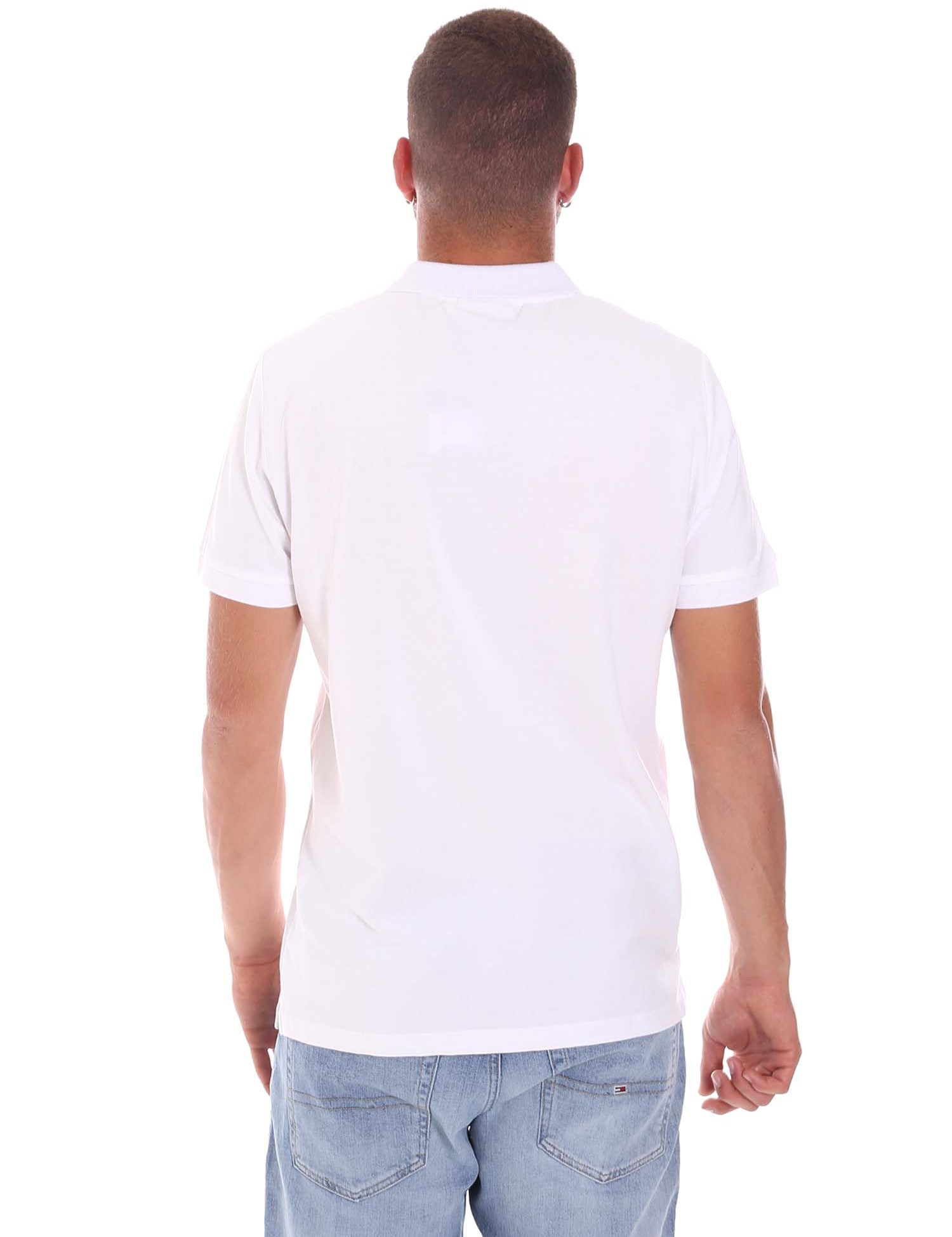 Polo Bianco Lumberjack