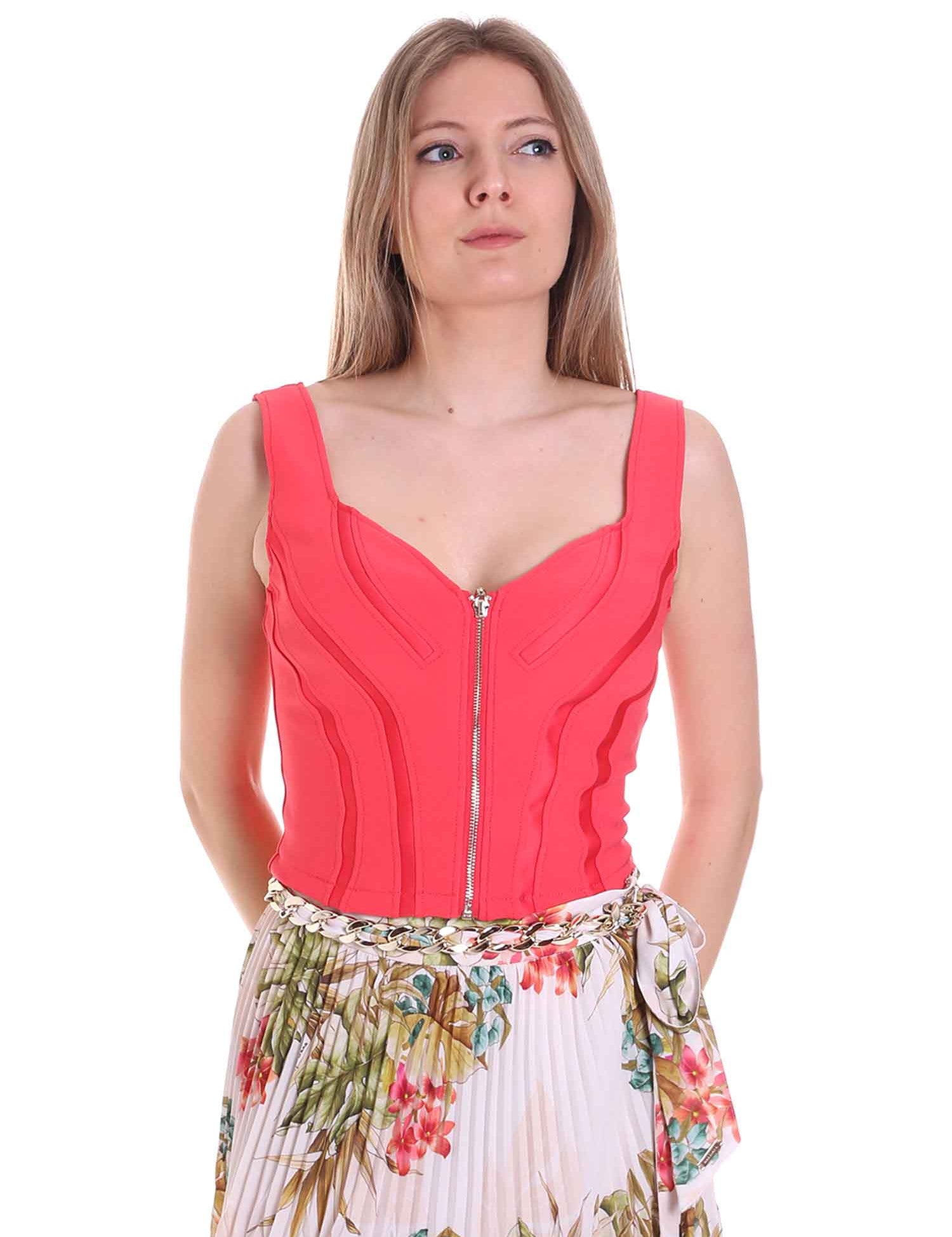 Top e canotte Arancio Guess Marciano