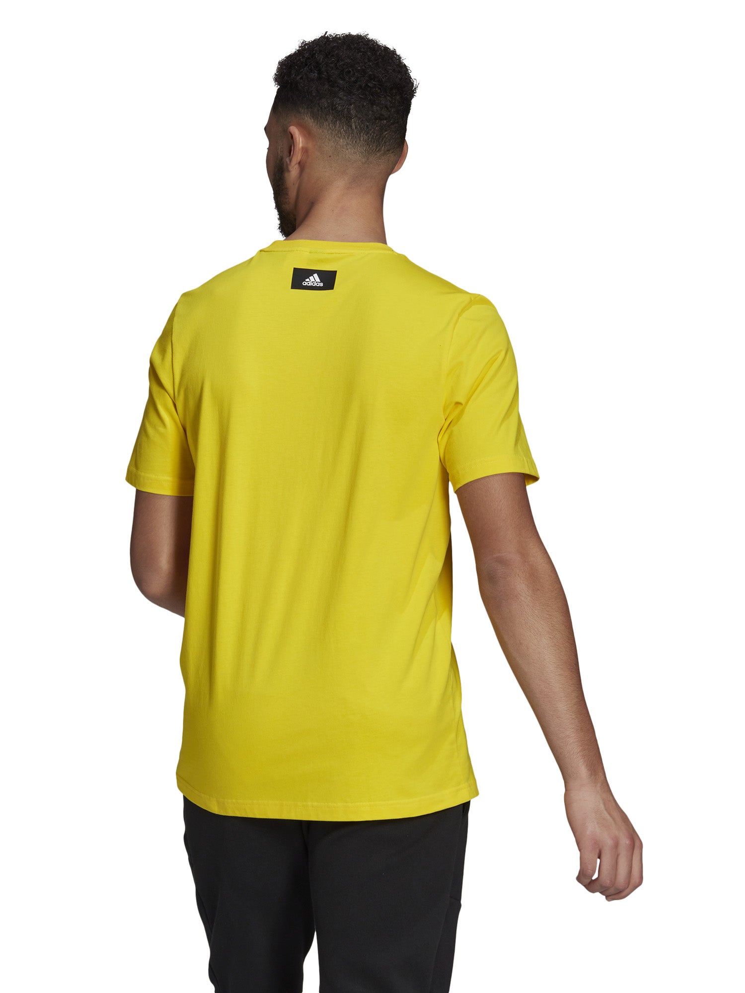 T-shirt Giallo Adidas Performance