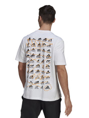 T-shirt Bianco Adidas Performance