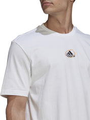 T-shirt Bianco Adidas Performance