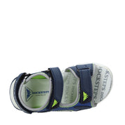 Sandali con strappi Blu Docksteps