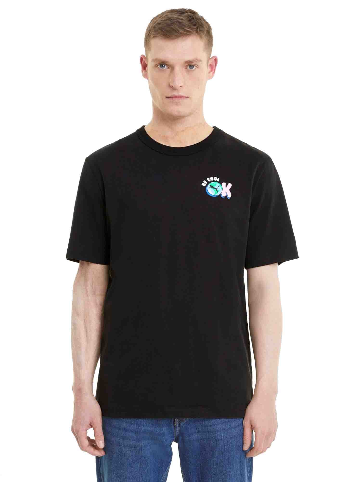T-shirt Nero Puma
