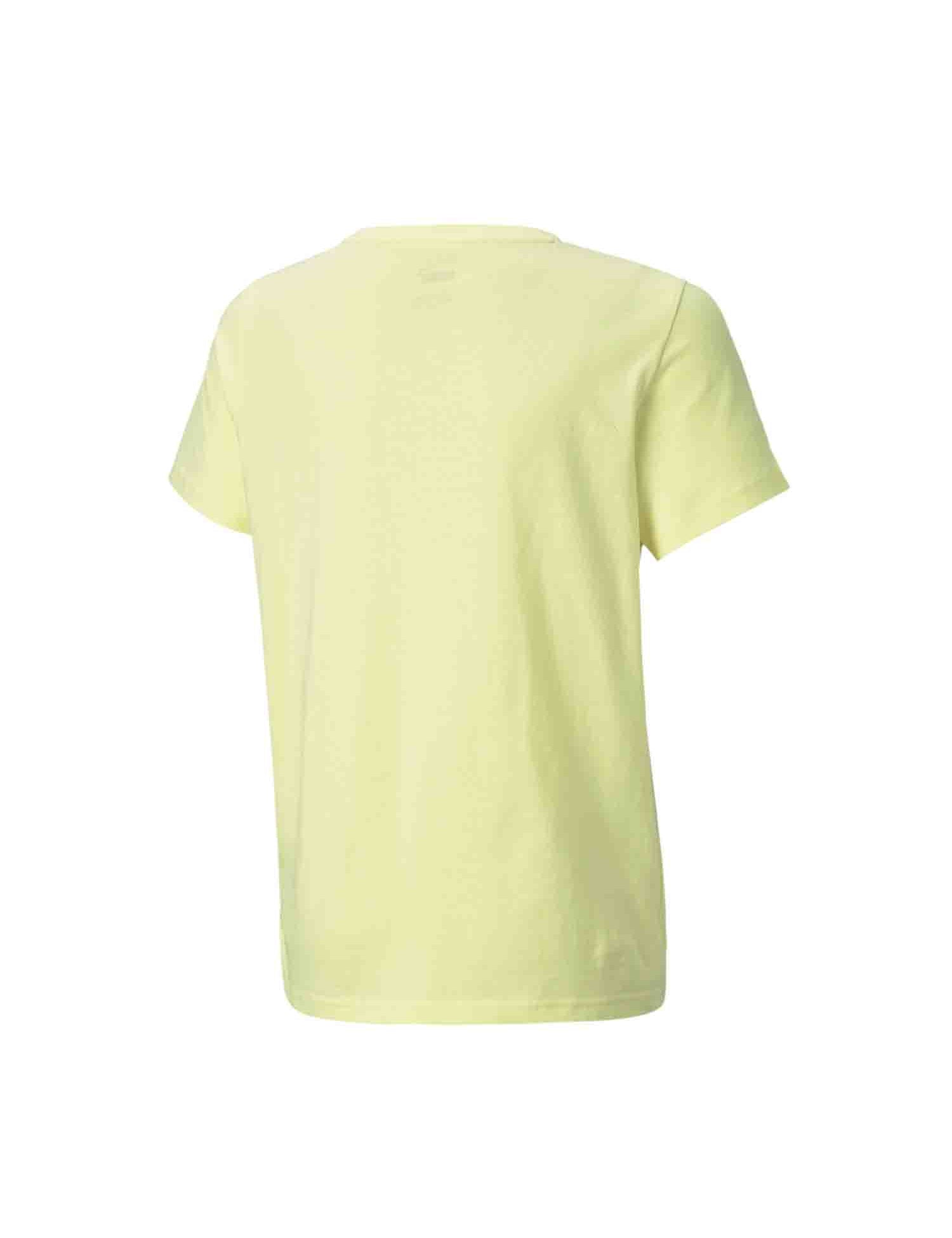 T-shirt Giallo Puma