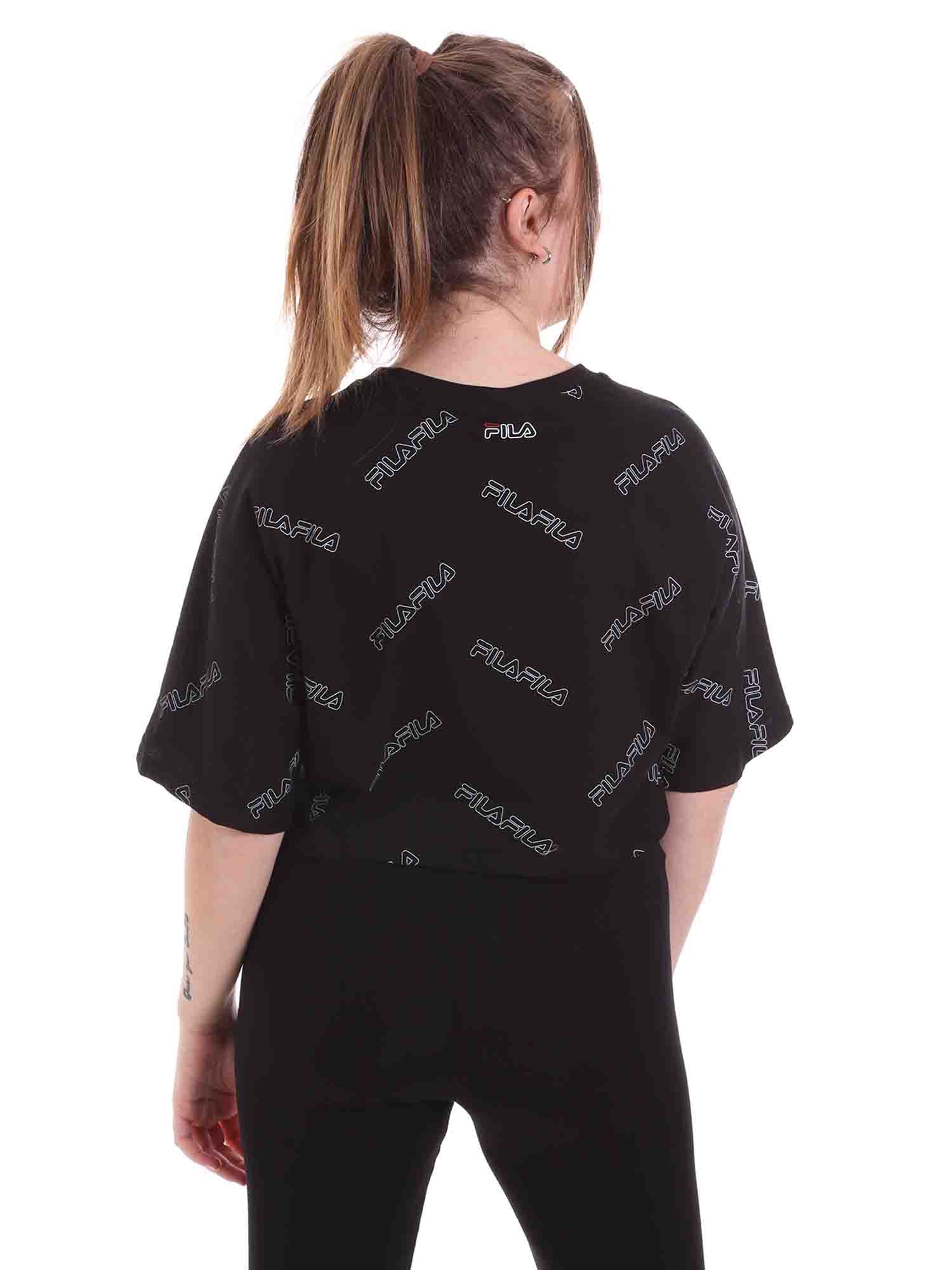 T-shirt Nero Fila