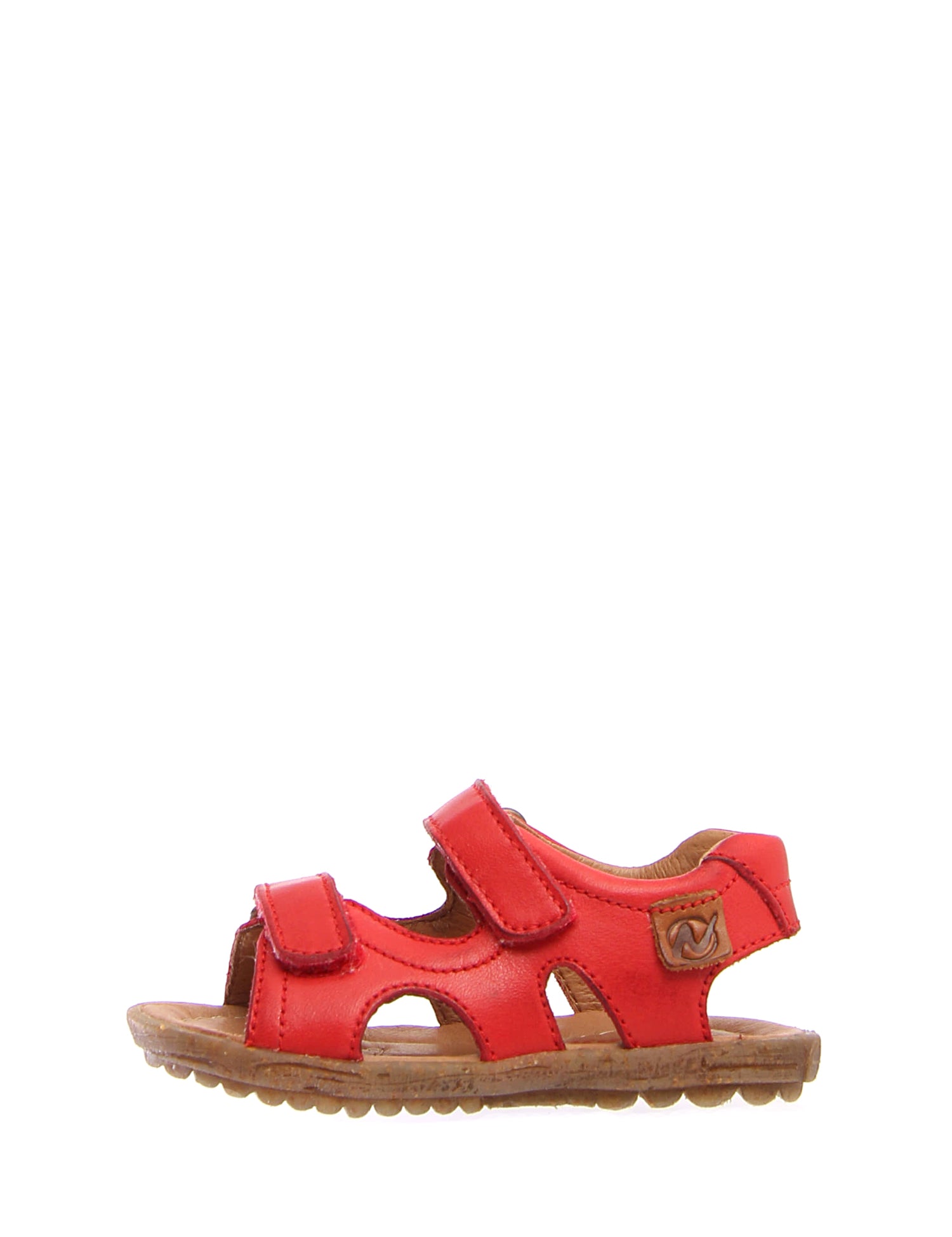 Sandali con strappi Rosso Naturino