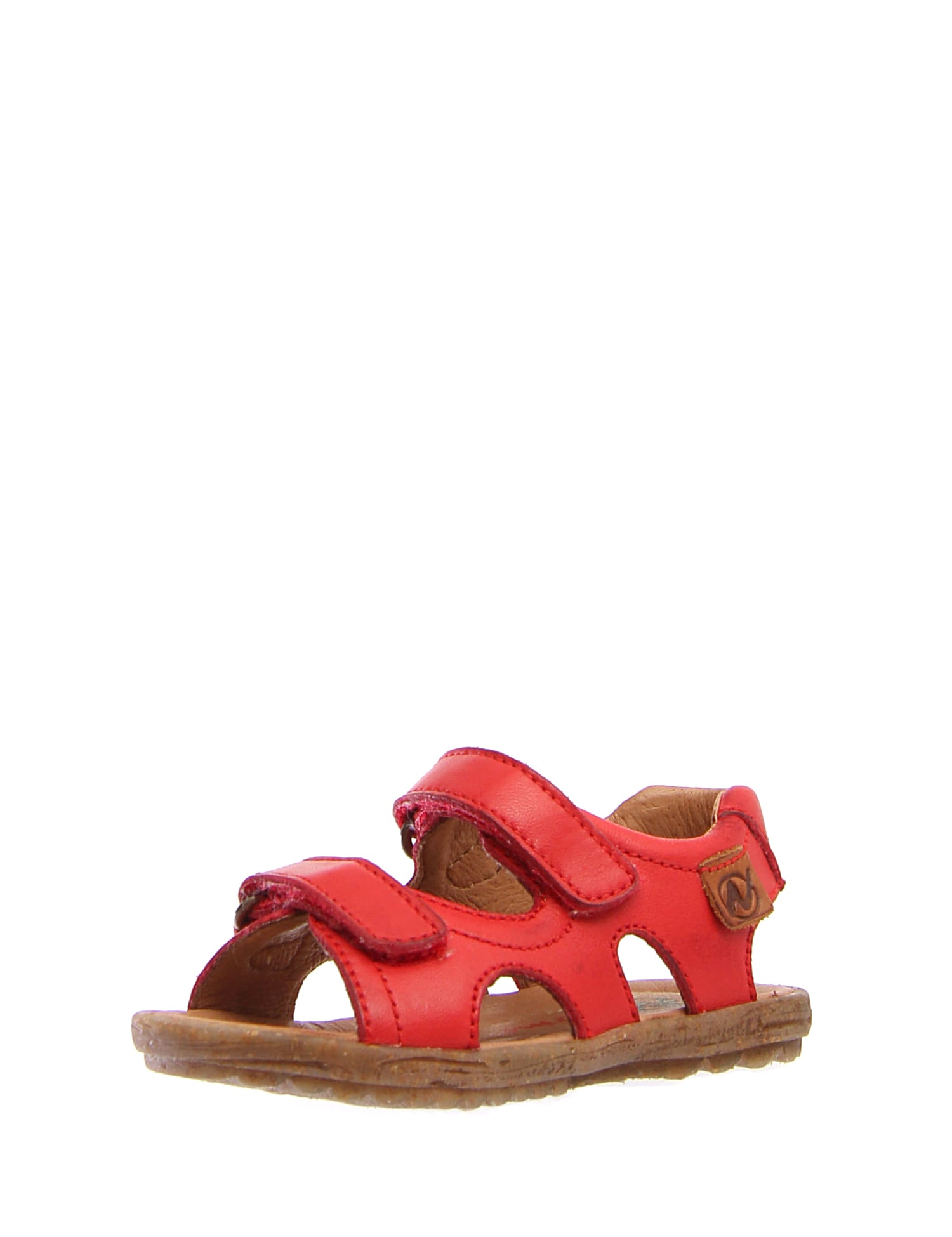 Sandali con strappi Rosso Naturino
