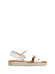 Sandali con strappi Bianco Naturino