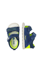 Sandali con strappi Blu Falcotto