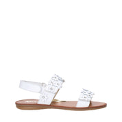 Sandali con strappi Bianco Naturino