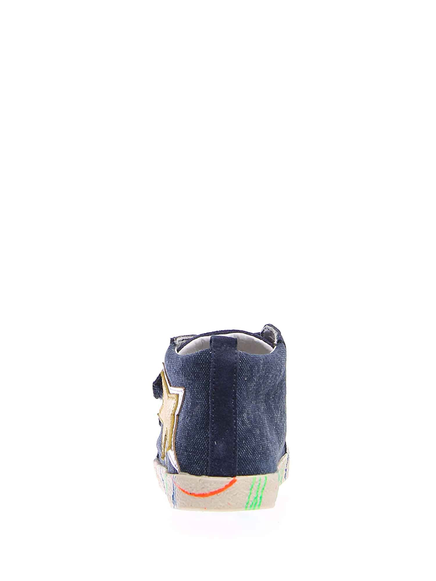 Sandali con strappi Blu Falcotto