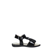 Sandali con strappi Nero Naturino