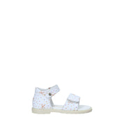 Sandali con strappi Bianco Falcotto