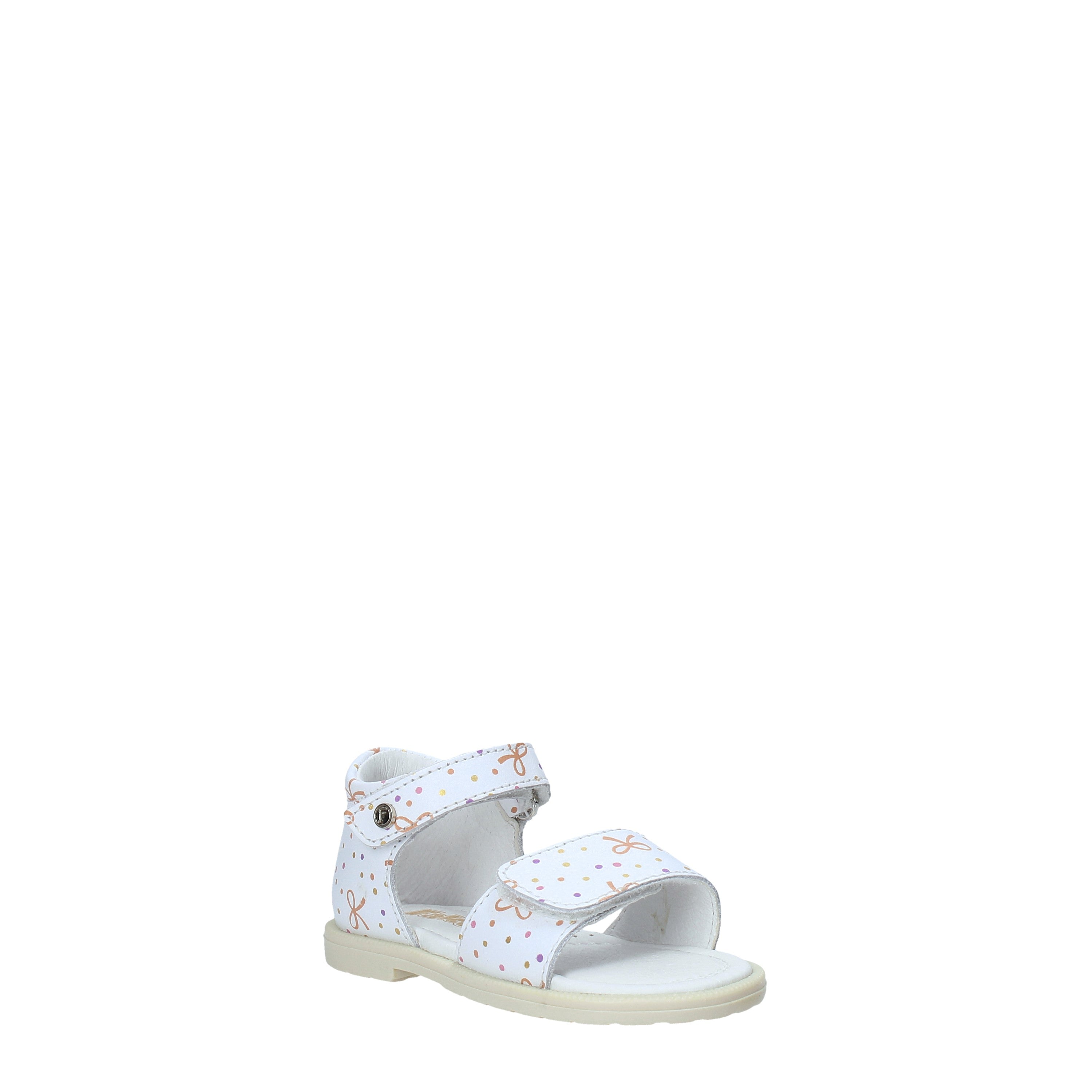 Sandali con strappi Bianco Falcotto