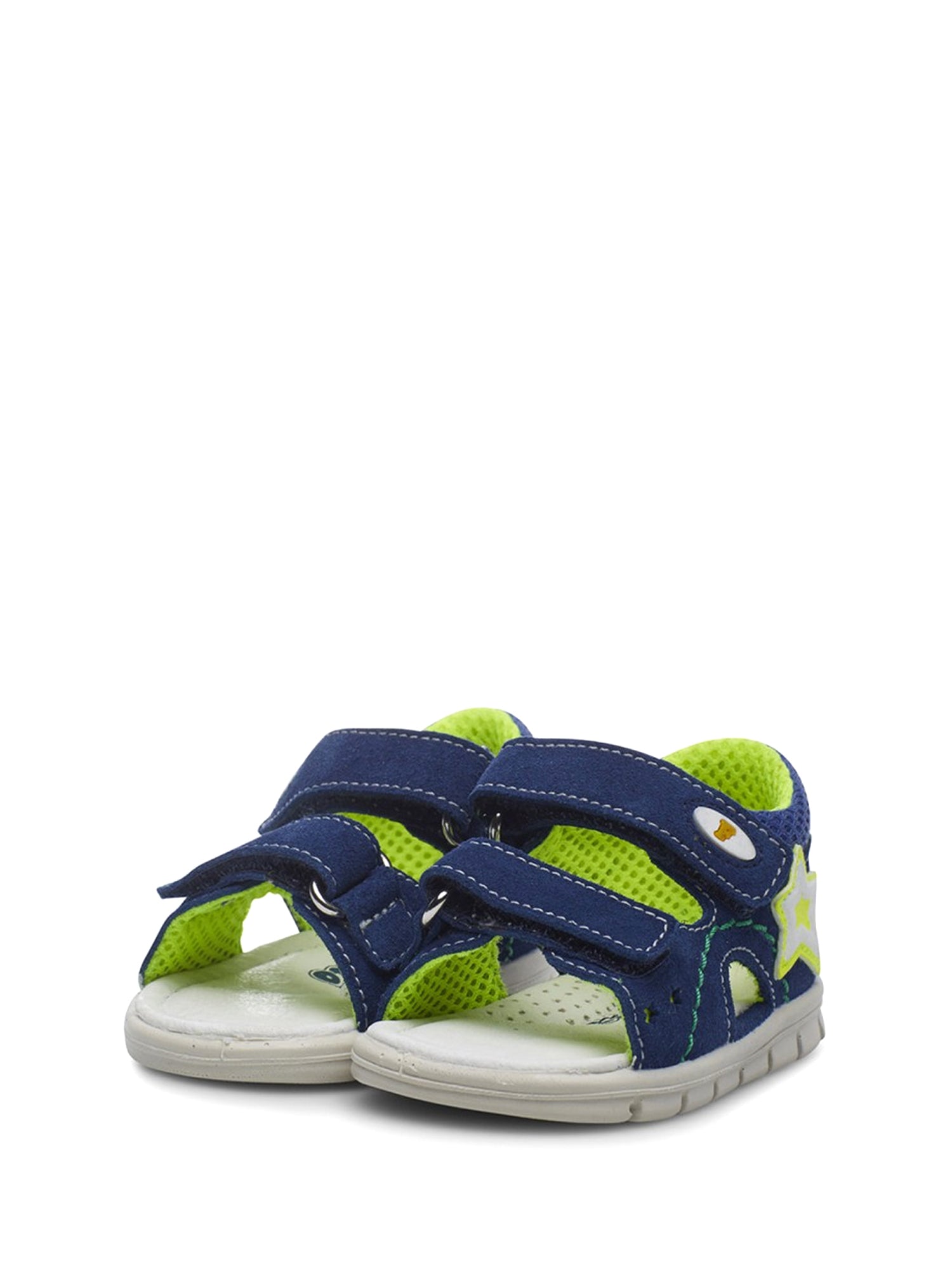 Sandali con strappi Blu Falcotto