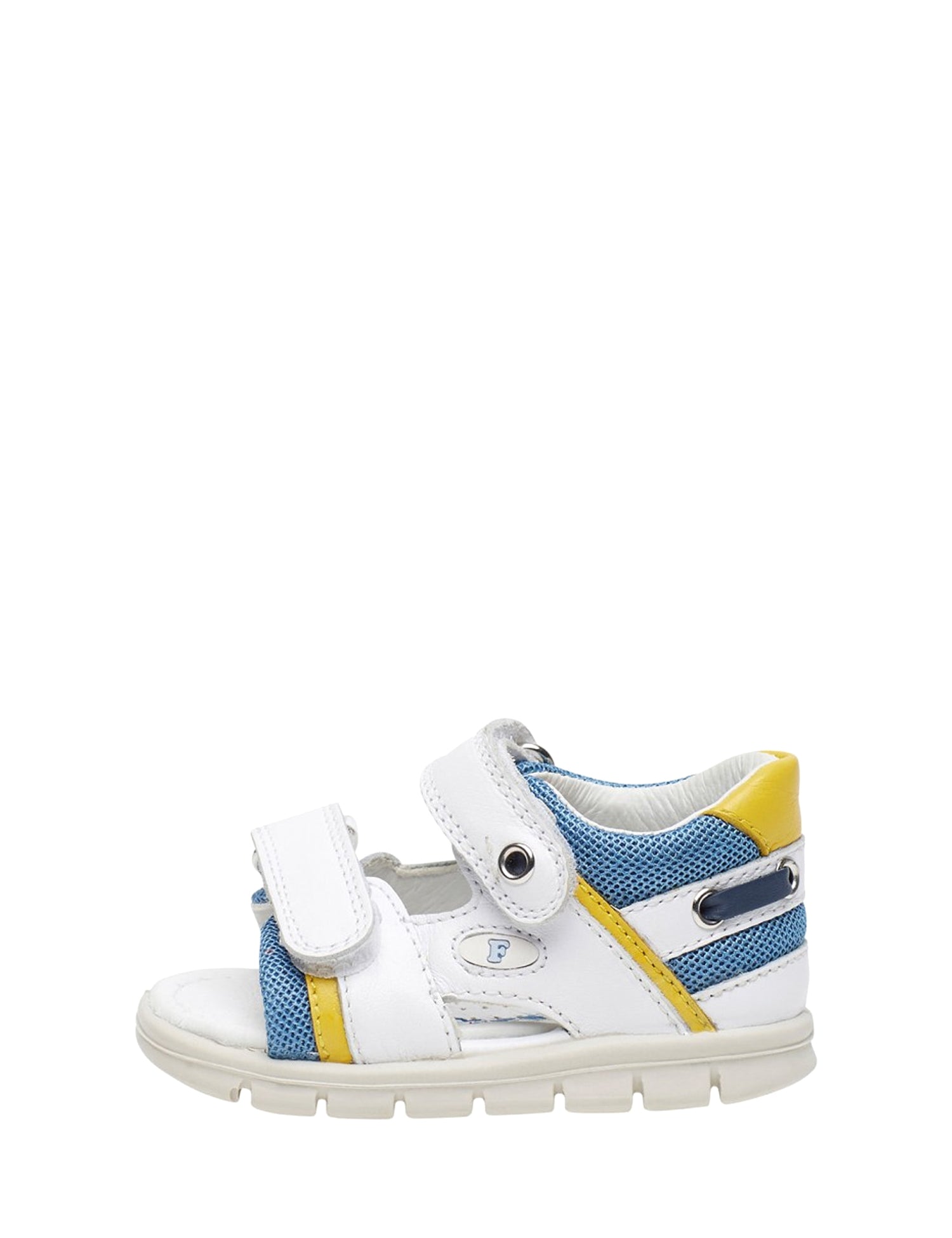 Sandali con strappi Bianco Falcotto
