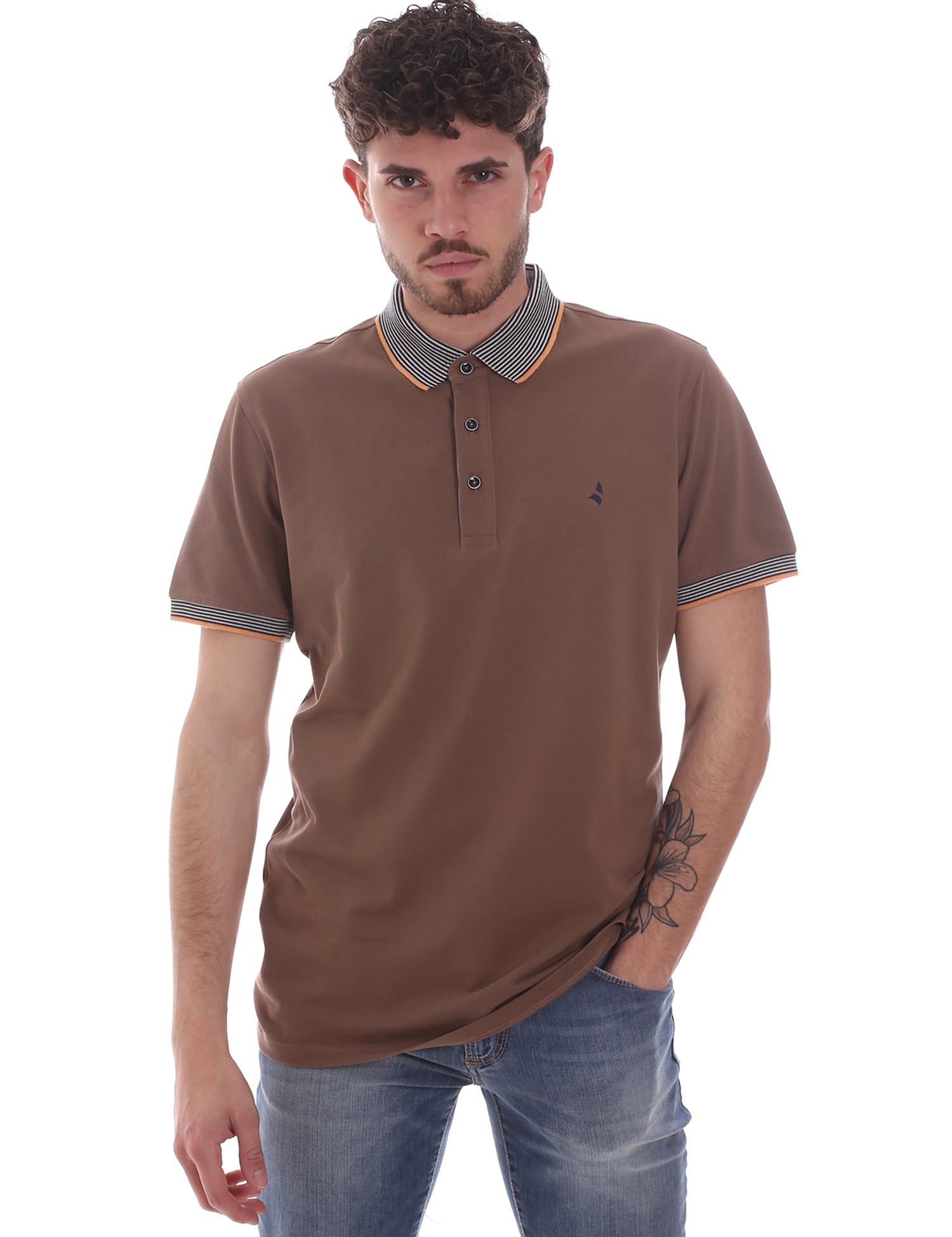 Polo Marrone Navigare
