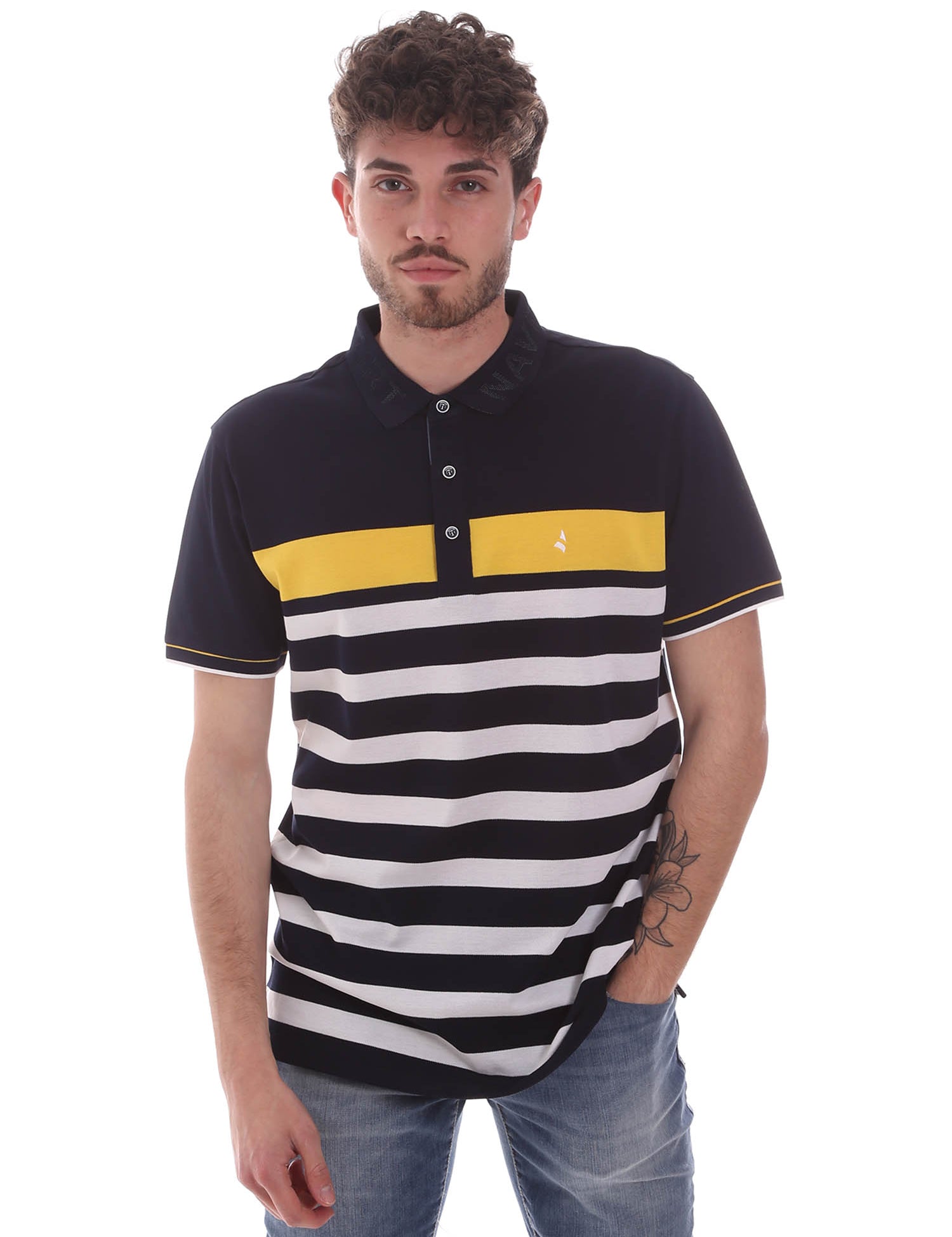 Polo Blu Scuro Navigare