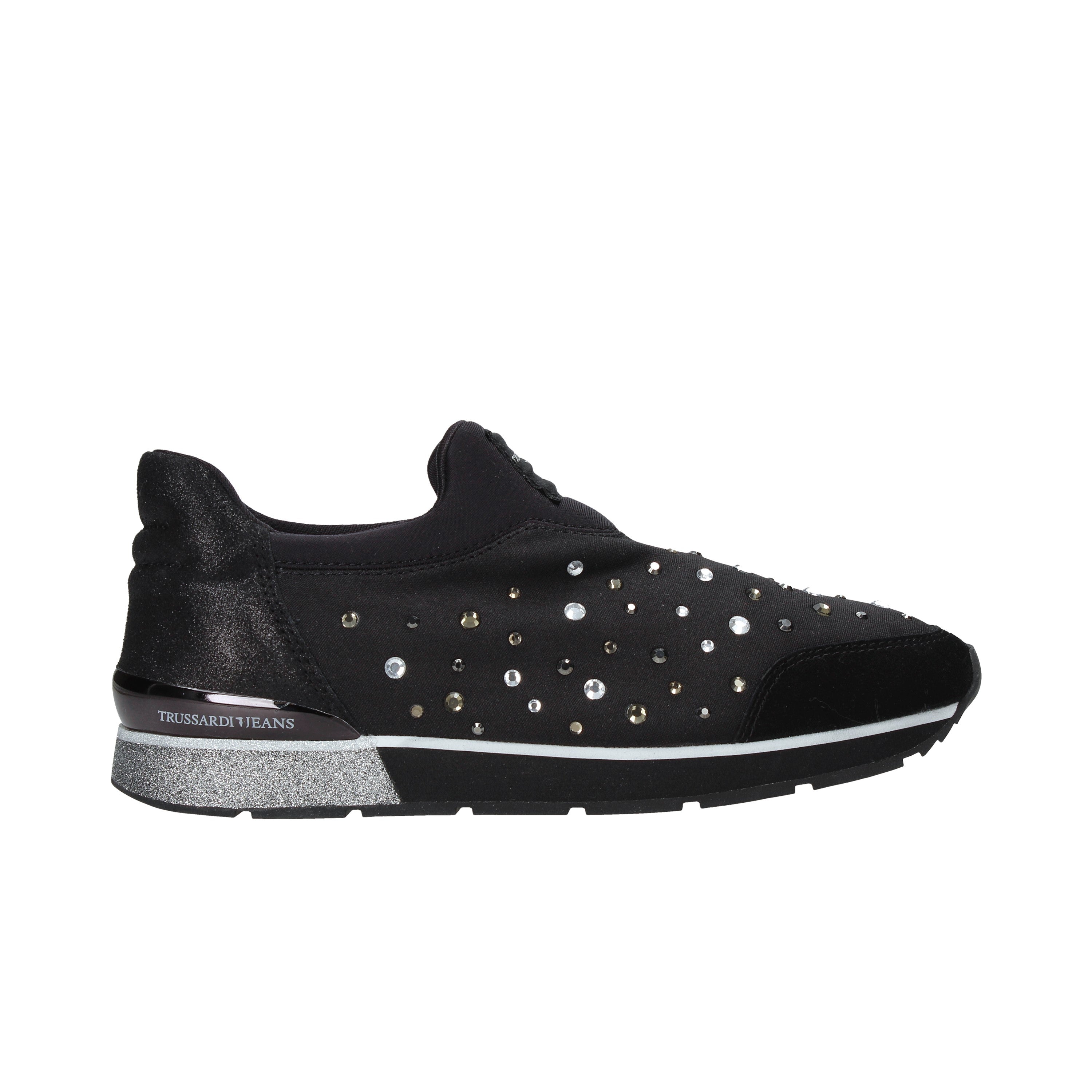Slip-on Nero Trussardi Jeans