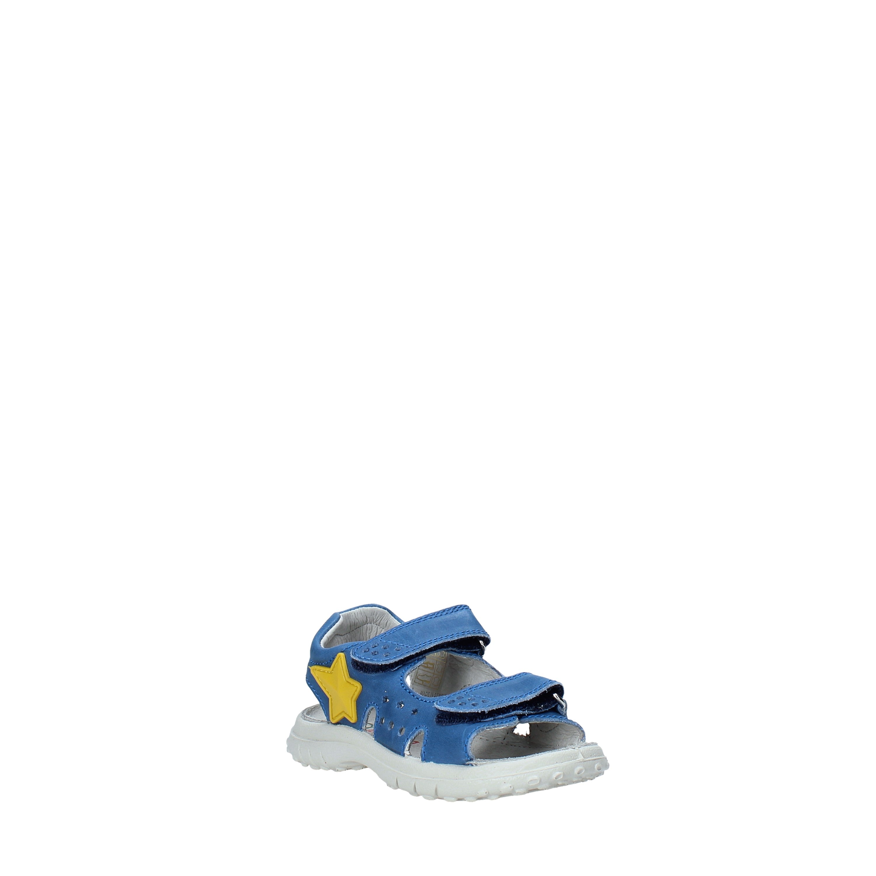 Sandali con strappi Blu Naturino