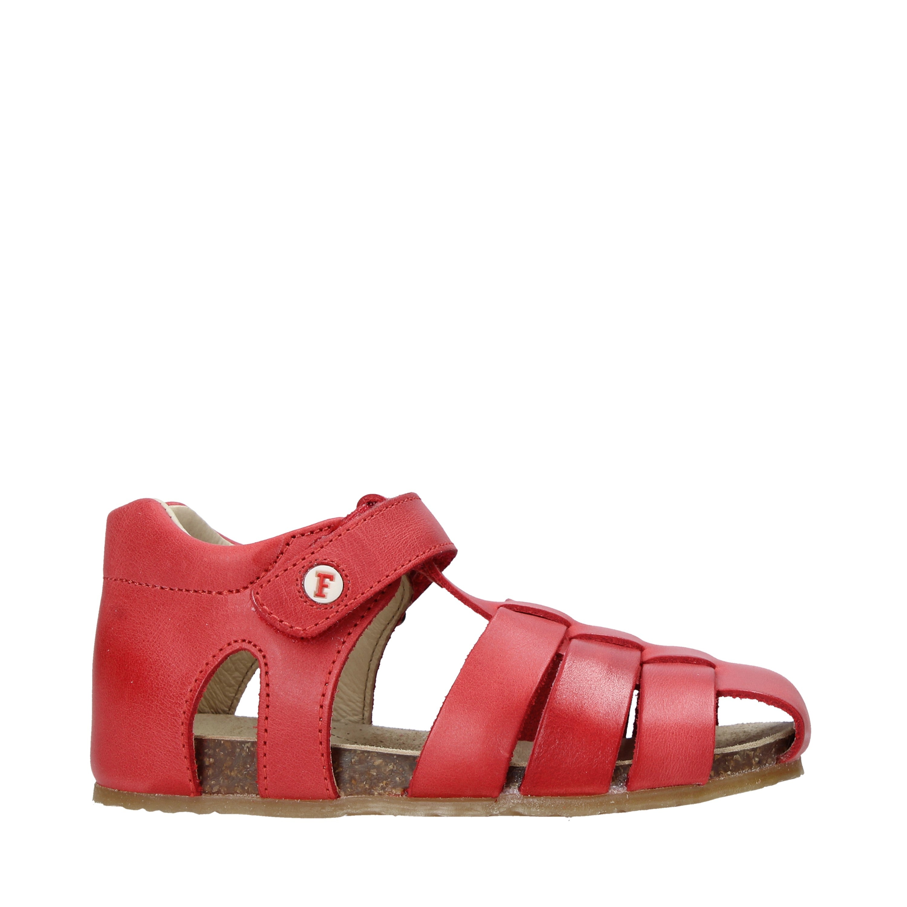 Sandali con strappi Rosso Falcotto