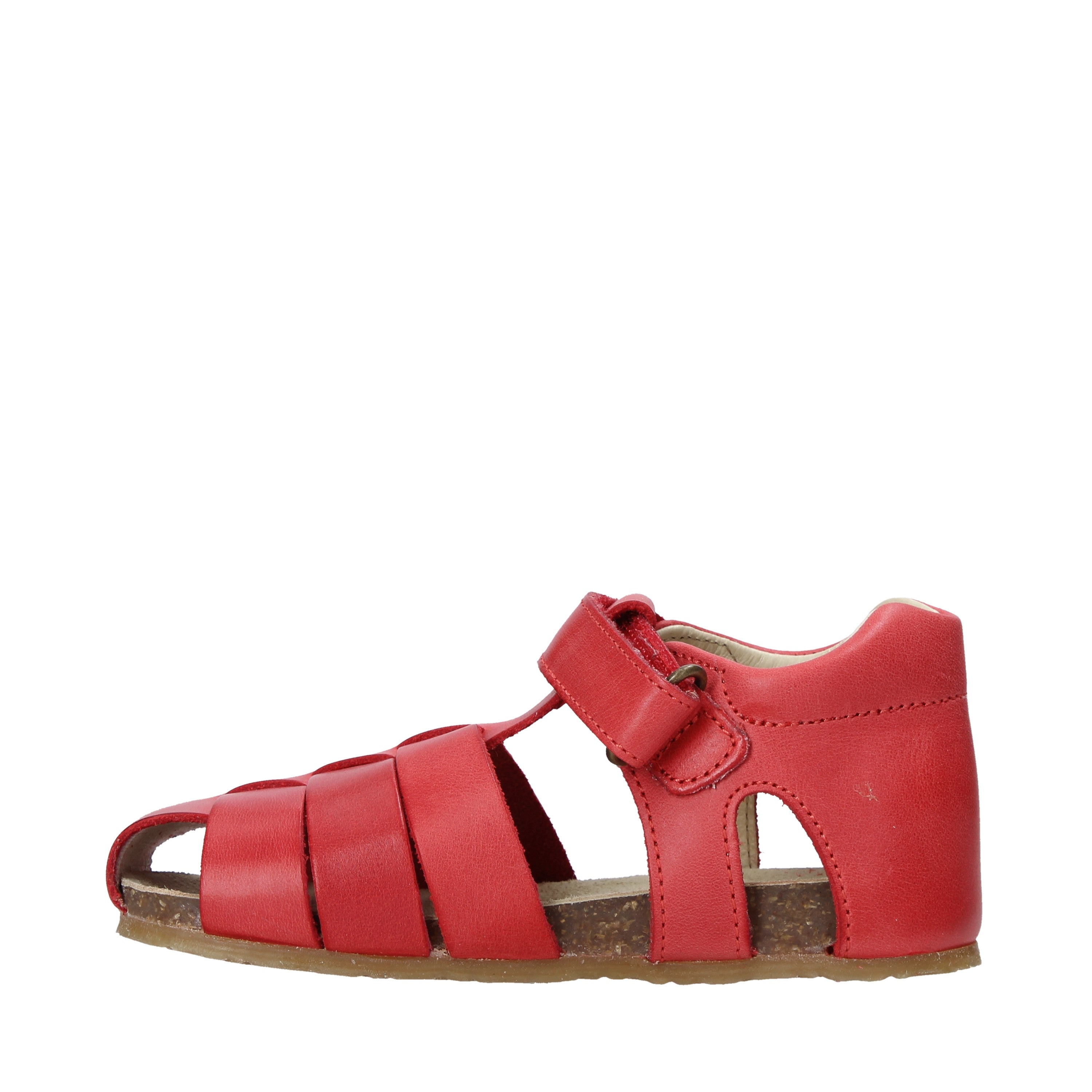 Sandali con strappi Rosso Falcotto