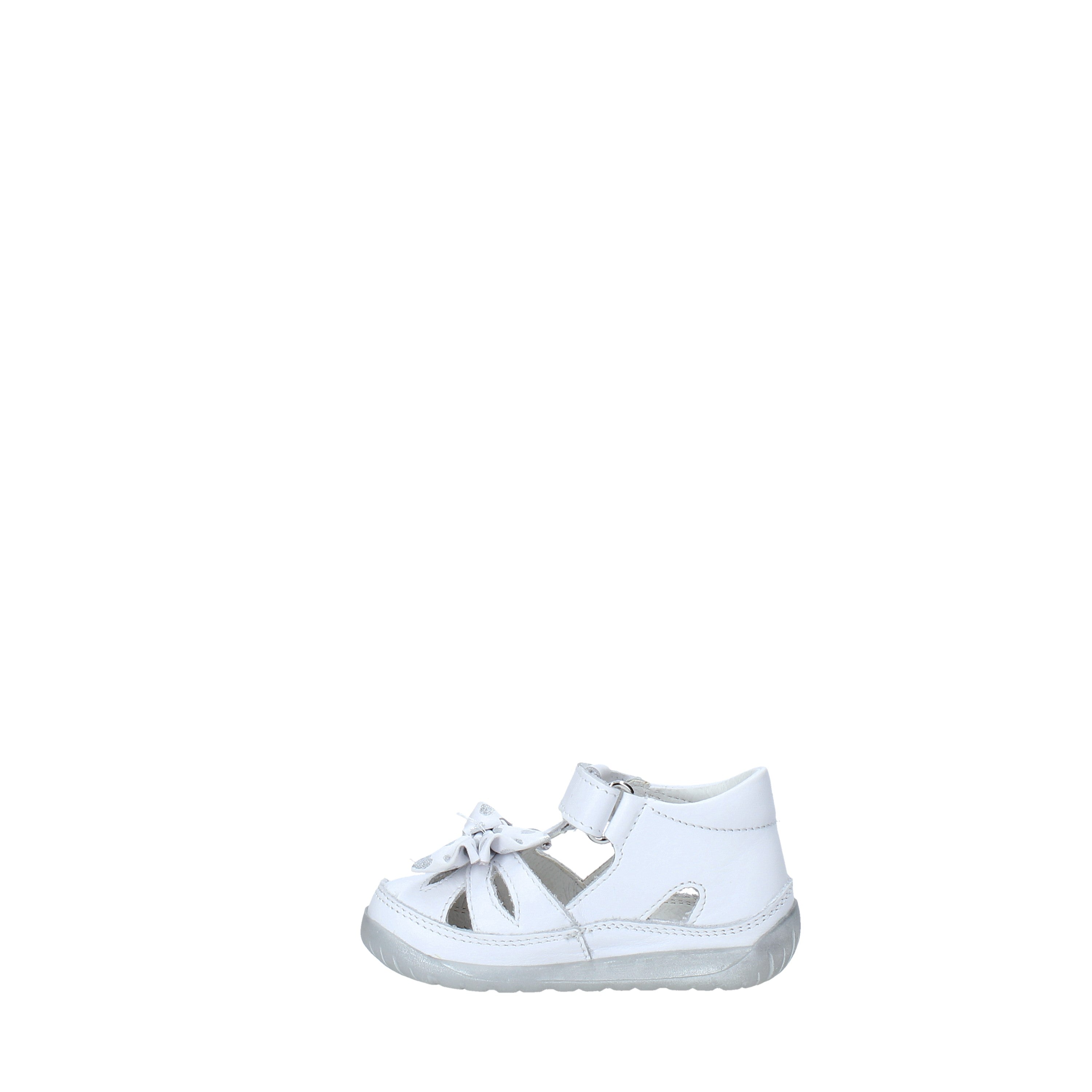 Sandali con strappi Bianco Falcotto