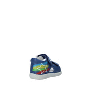 Sandali con strappi Blu Falcotto