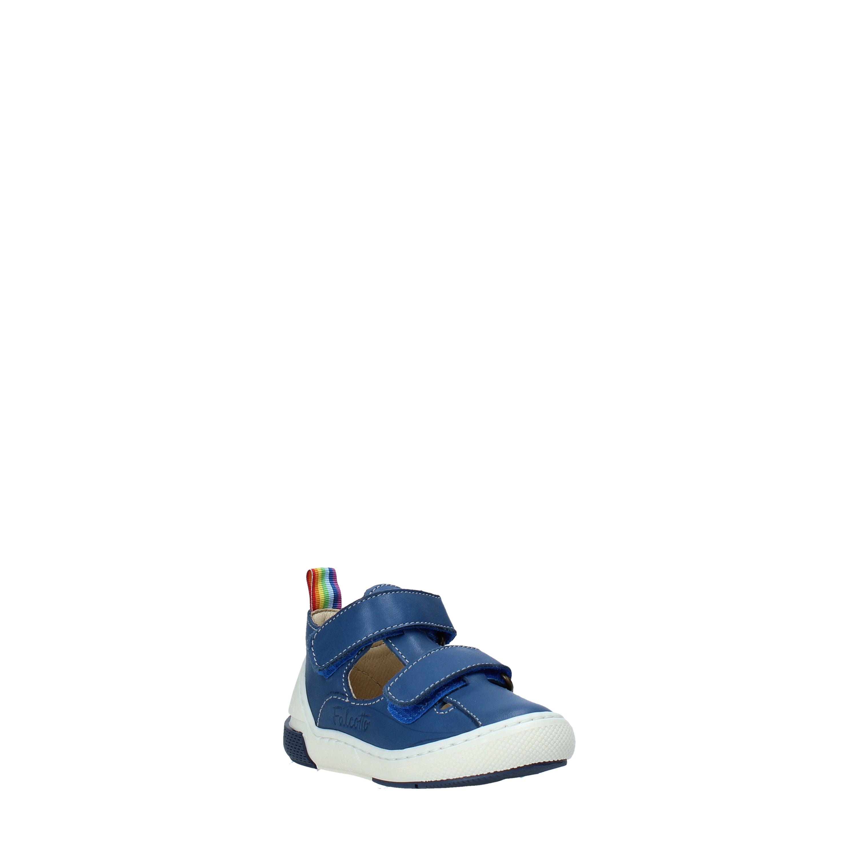 Sandali con strappi Blu Falcotto