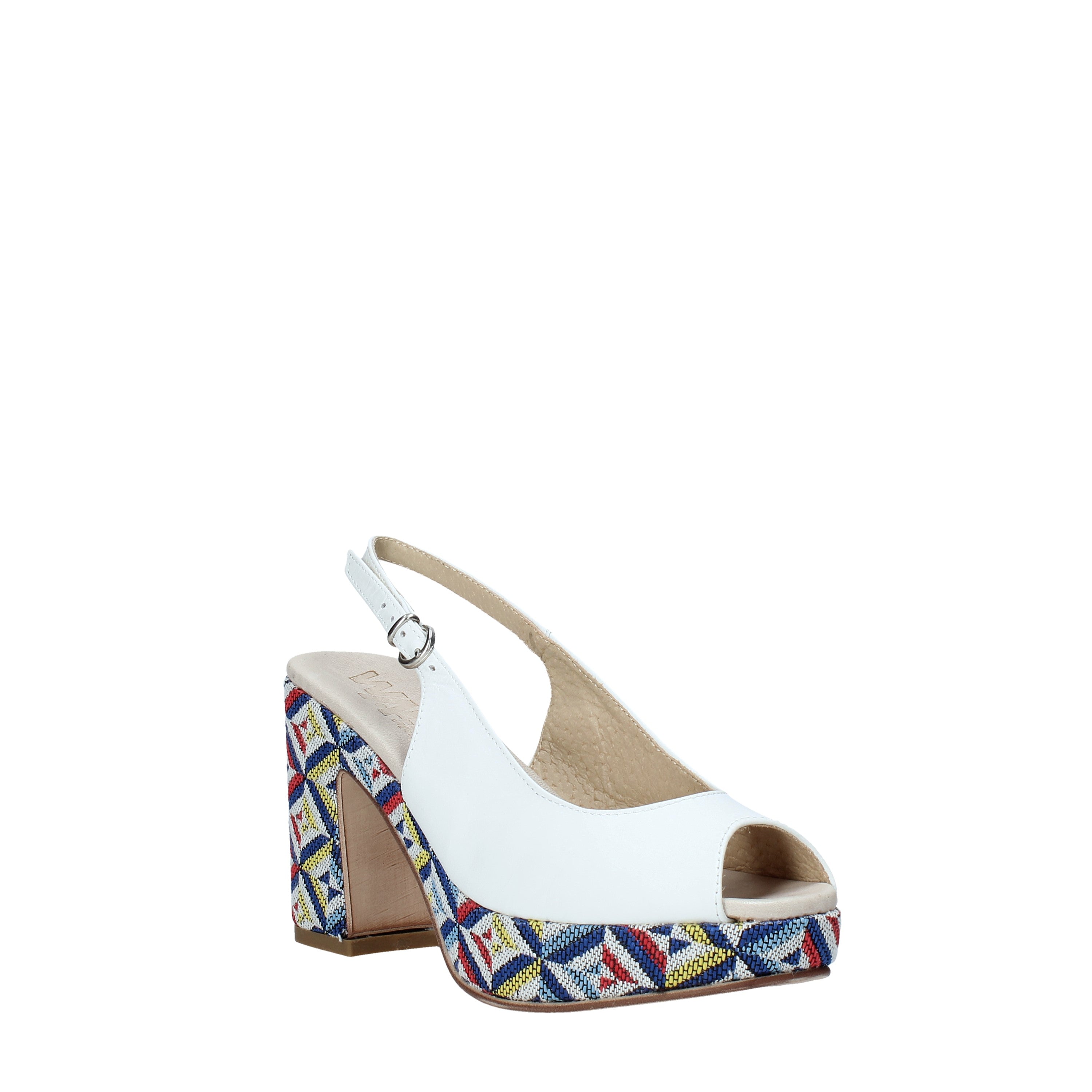 Sandali tacco Bianco Melluso