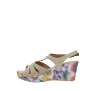 Sandali zeppa Beige Melluso