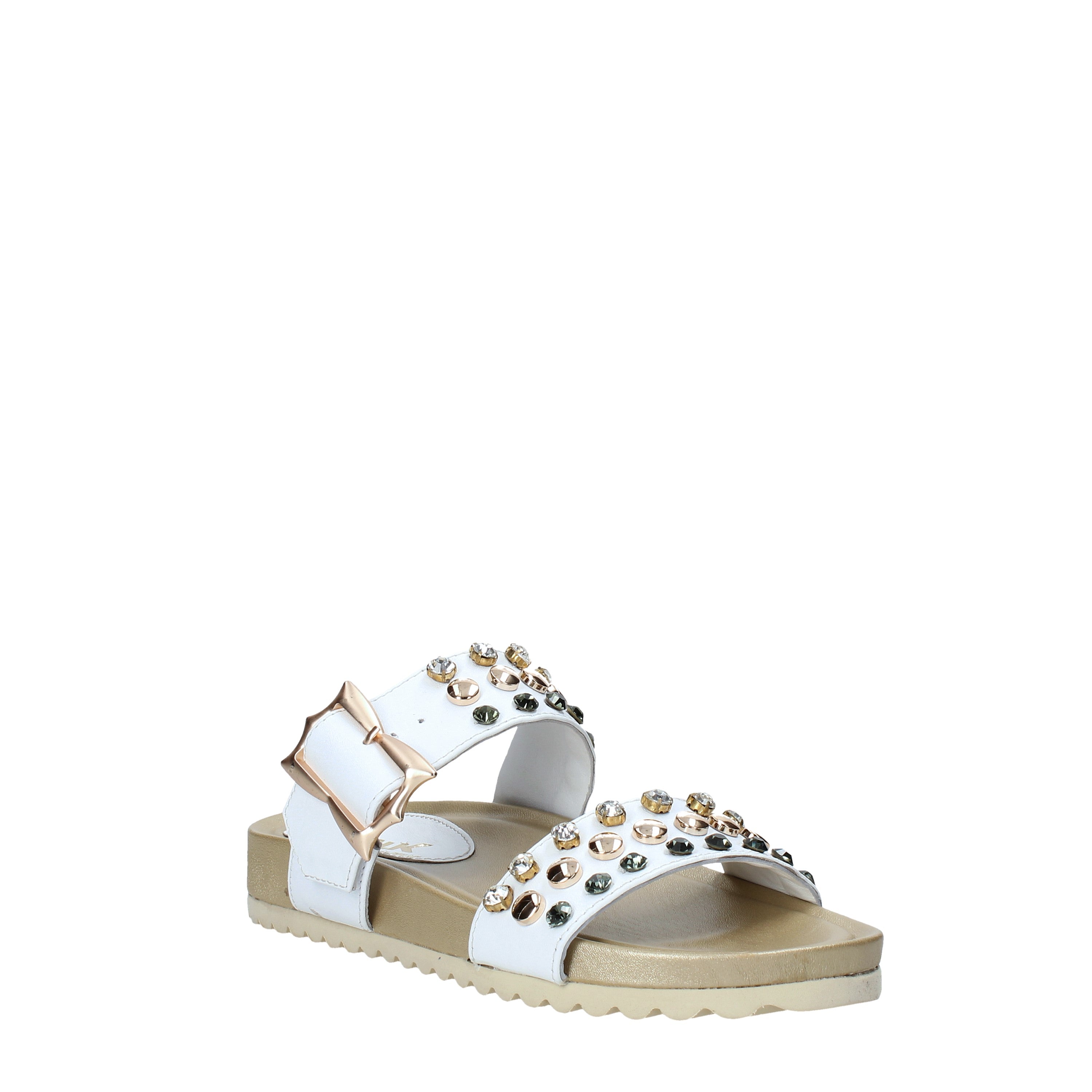 Sandali zeppa Bianco Melluso