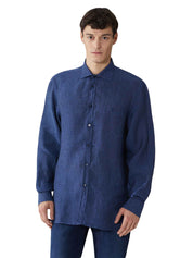 Camicie Blu Trussardi Jeans