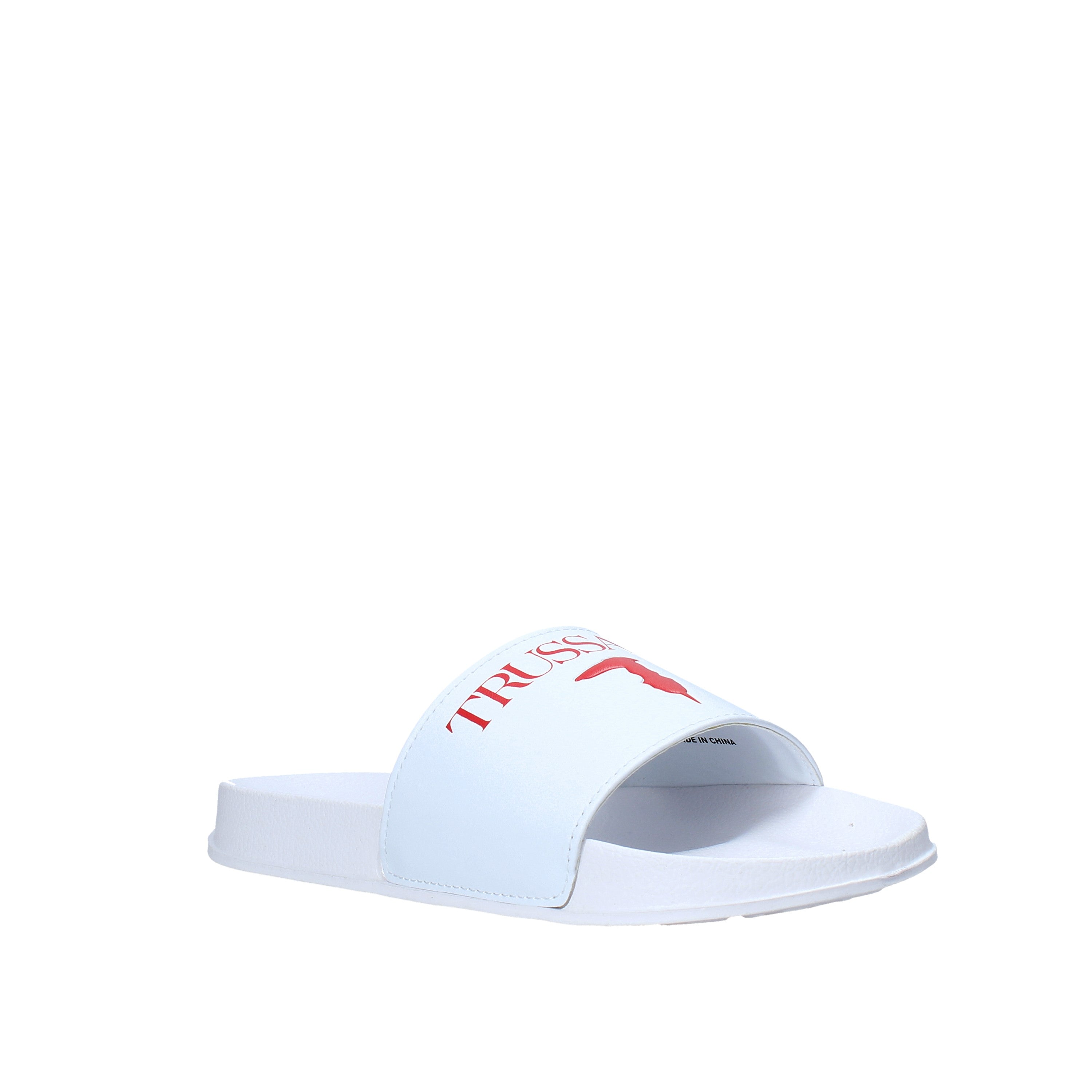 Ciabatte Bianco Trussardi Jeans