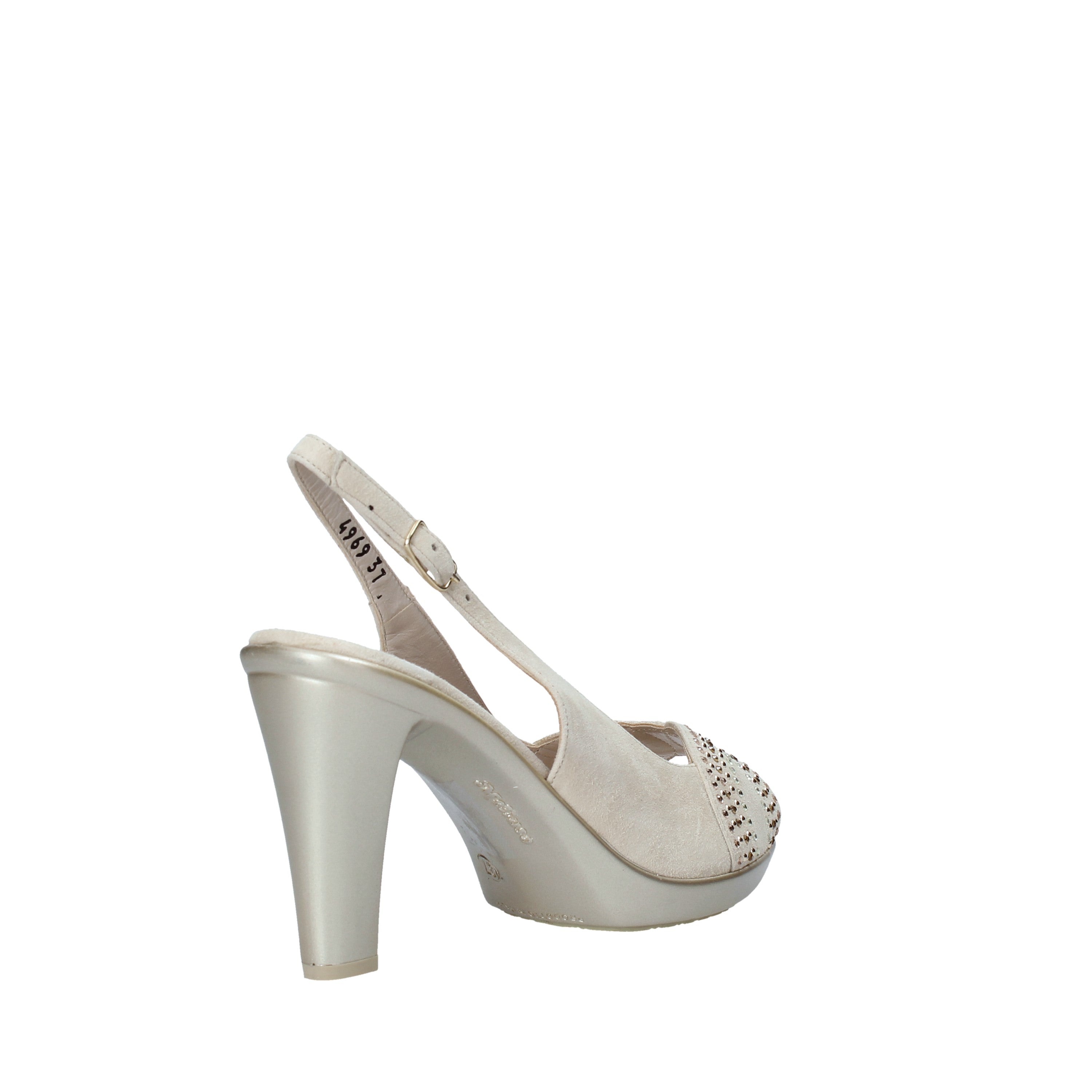 Sandali tacco Beige Melluso