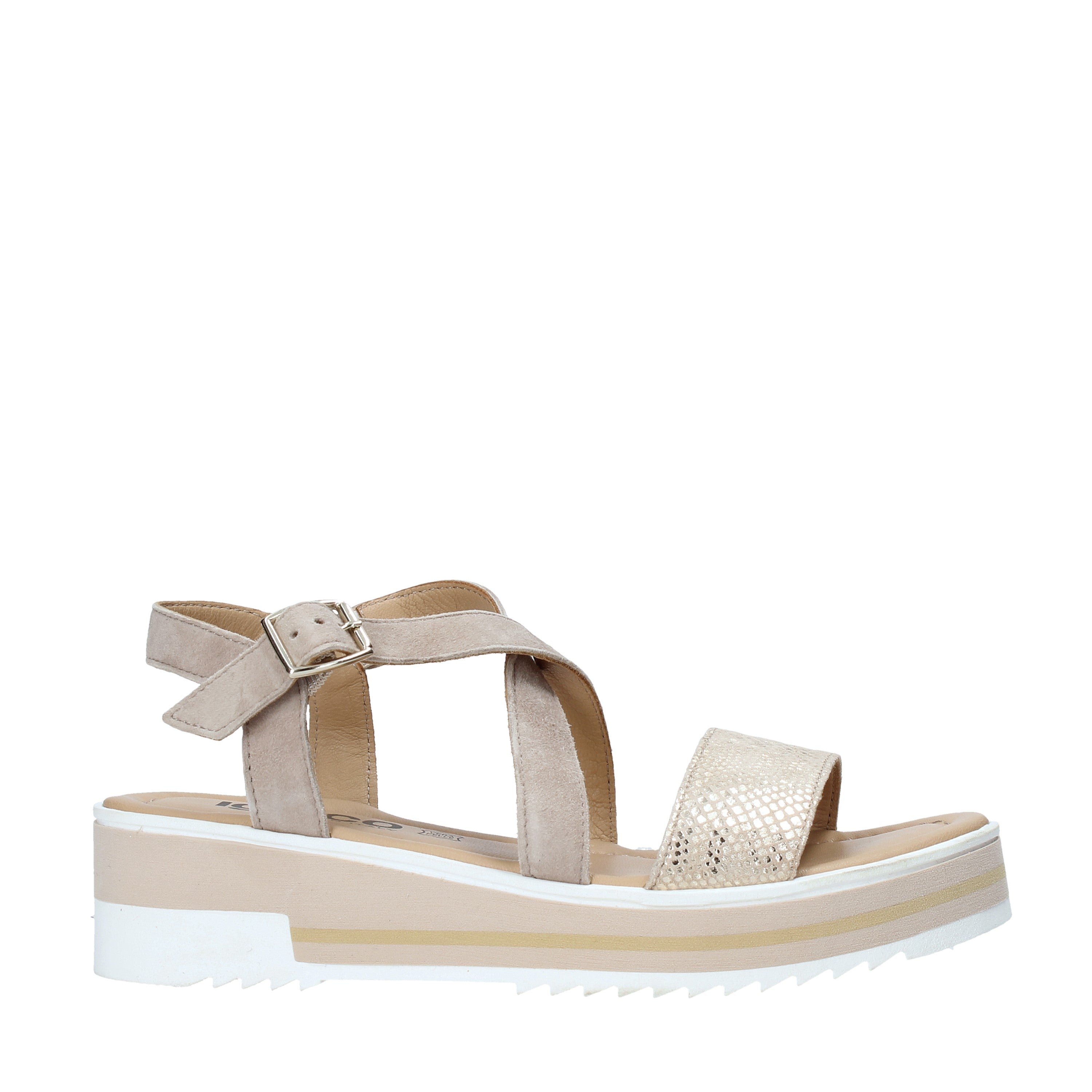 Sandali zeppa Beige Igi&co