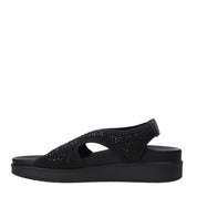Sandali zeppa Nero Enval